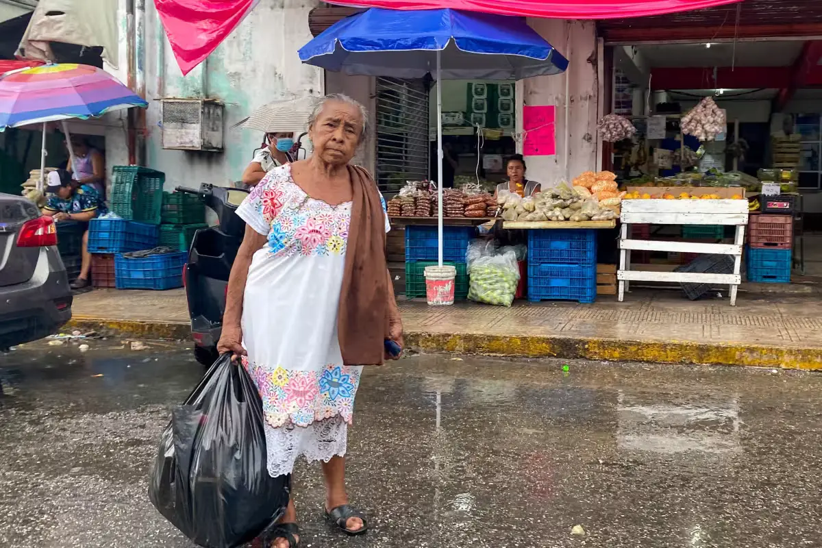 Graph showing population projections for Yucatan with seniors outnumbering children by 2031