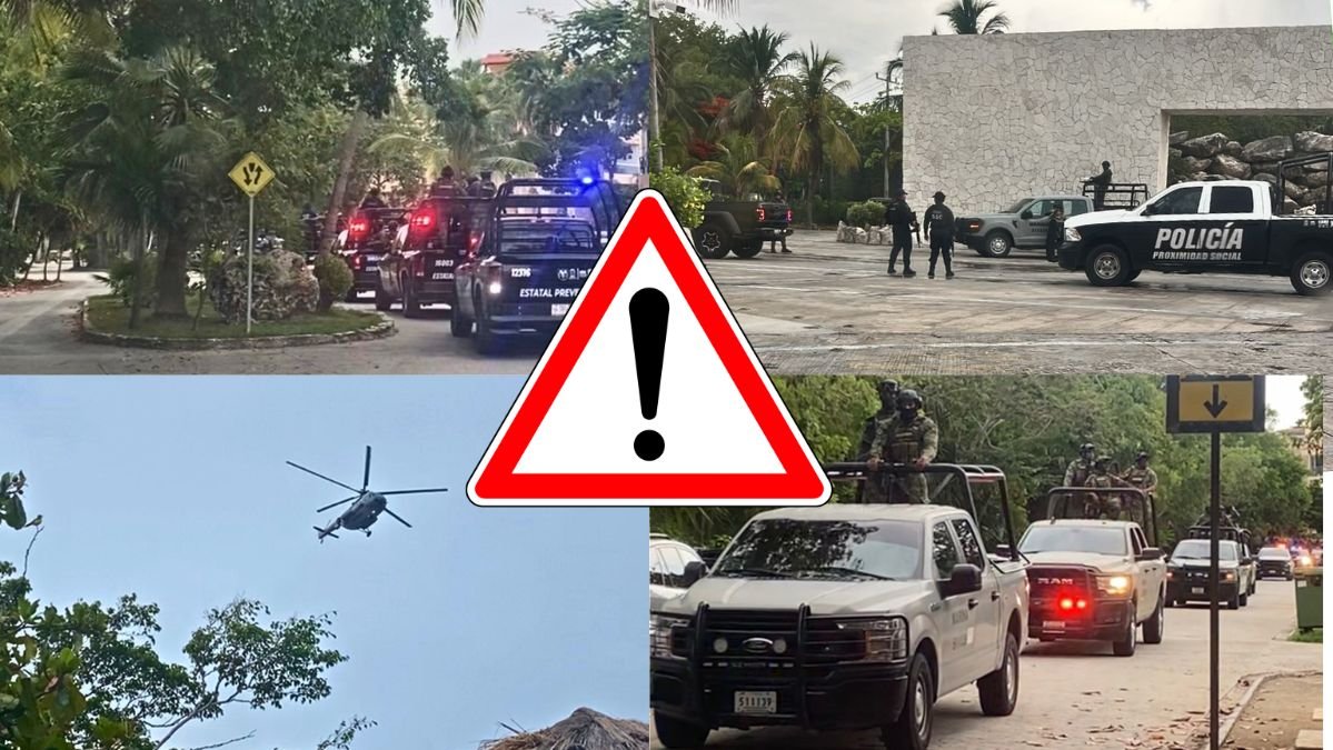 Military Operation Alarms Puerto Aventuras