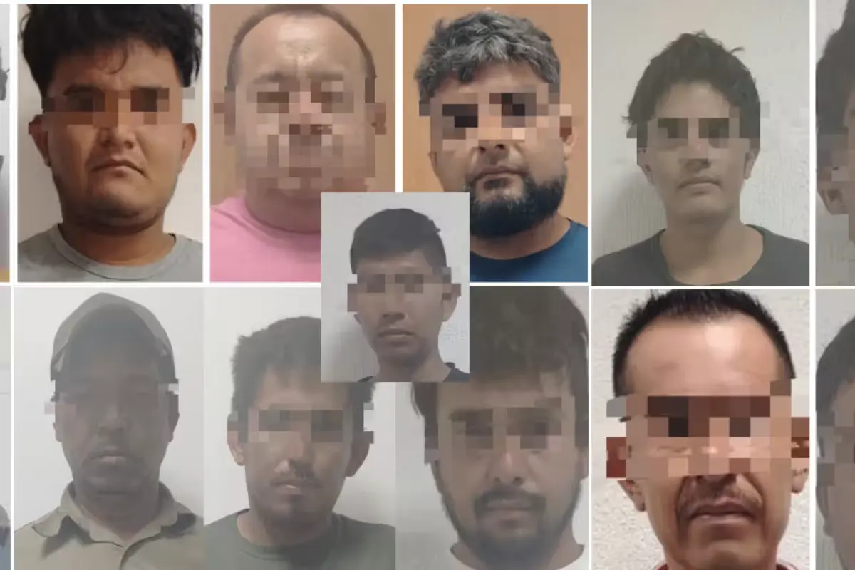Authorities located the 13 missing men alive in Bacalar, Quintana Roo.
