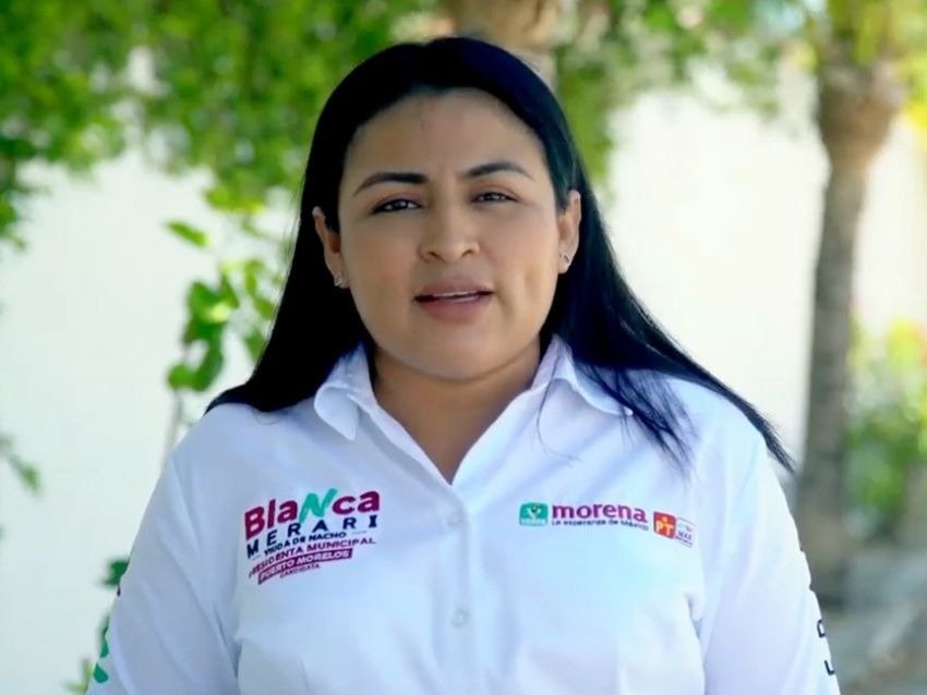 Puerto Morelos Mayor Blanca Merari Tziu Muñoz