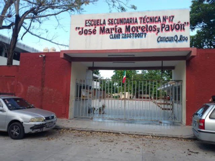 Edgar Mora Ucán, head of the Benito Juárez Municipal Human Rights Department, speaks about complaints over school fees in Cancún.