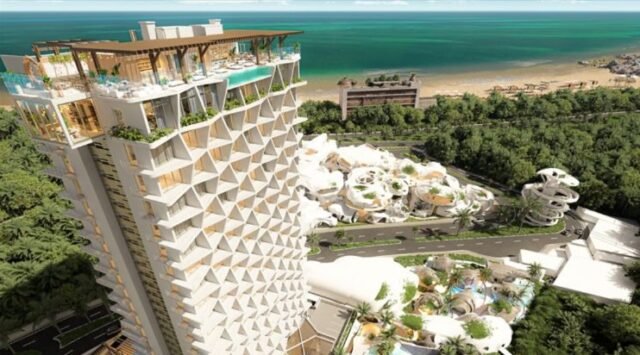 Exterior view of Casa Nizuc, a Tribute Portfolio Resort, in Cancun, Mexico.