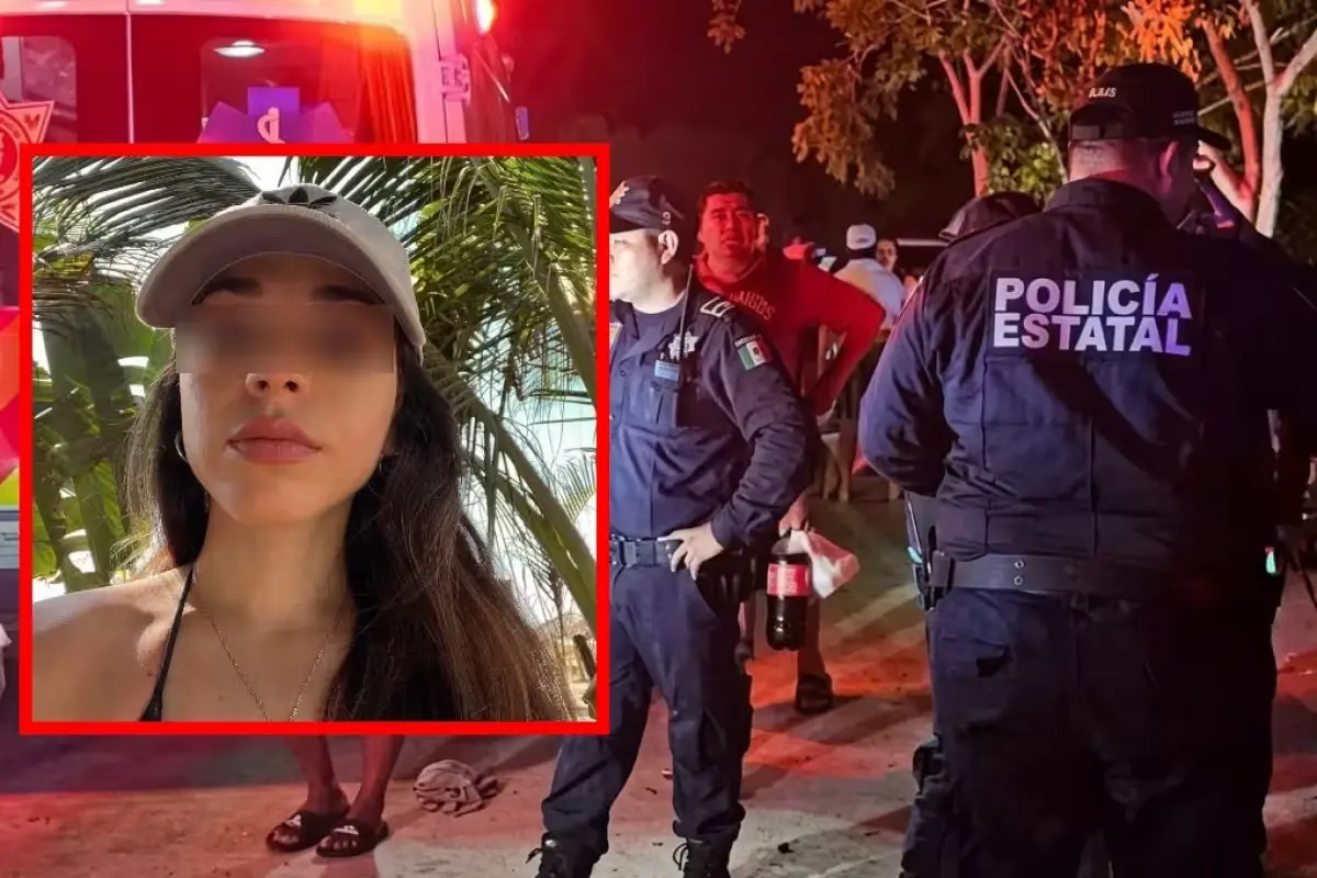 Daniela Gómez, who died after falling from a boat in Progreso, Yucatán