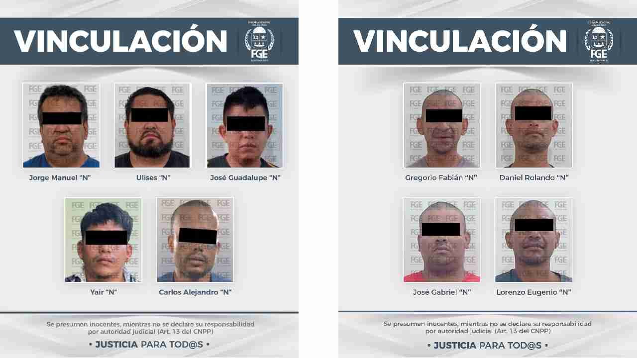 Nine suspects linked to drug dealing charges in Cancun and Playa del Carmen