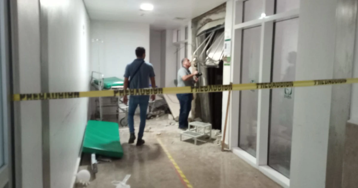 elevator accident IMSS playa del carmen