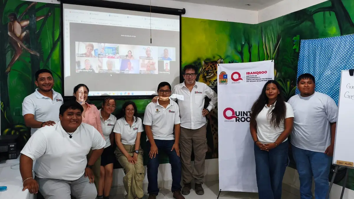 Participants at the IBANQROO subcouncil session for the Xcacel-Xcacelito sea turtle sanctuary in Tulum, Quintana Roo