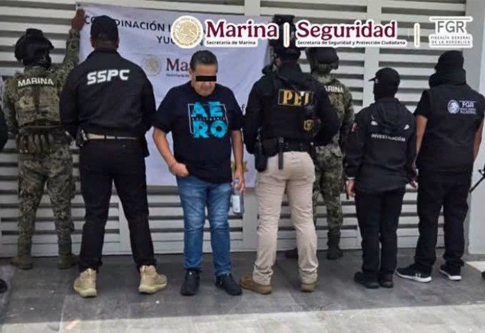 Seized luxury cars including Lamborghinis in Merida Yucatan