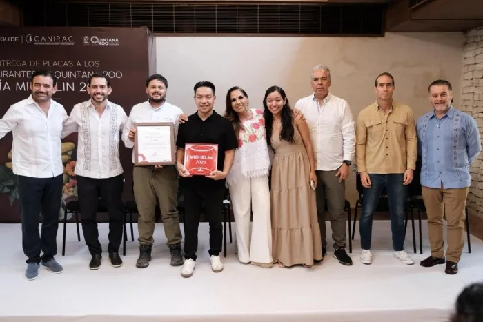 Governor Mara Lezama presents Michelin Guide 2026 awards to 19 Quintana Roo restaurants in Tulum