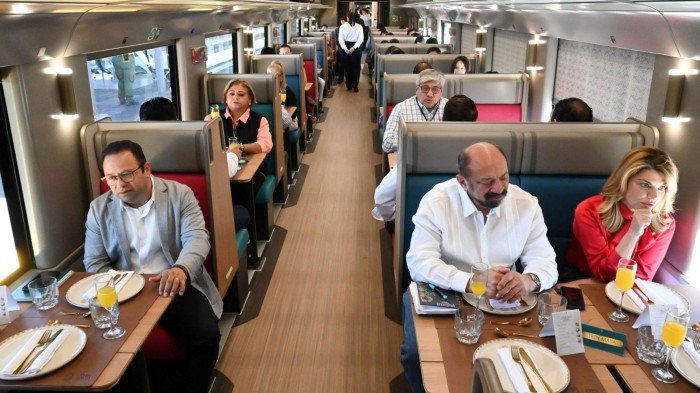 The Maya Train restaurant car Janal is set to begin service between Merida and Izamal on August 23.