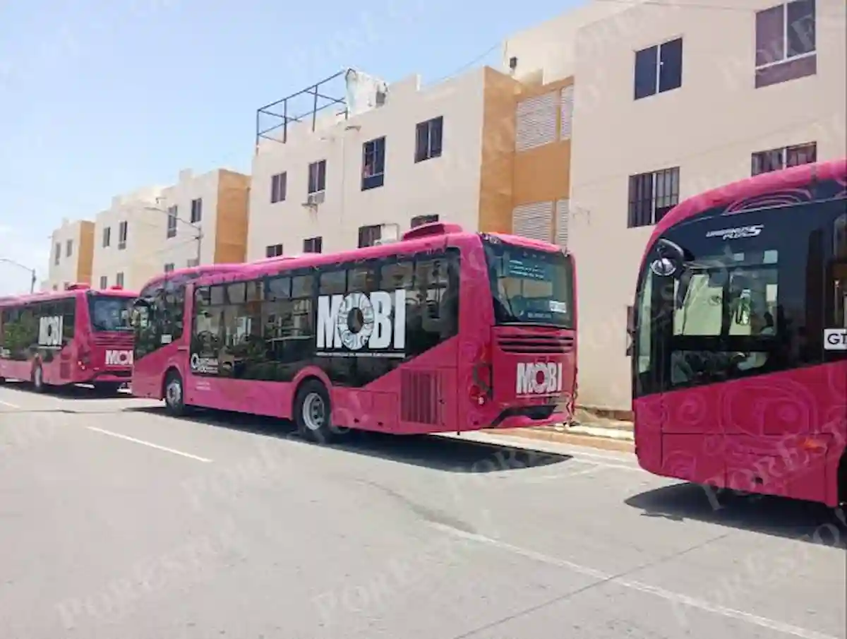 MOBI public transit system expansion in Quintana Roo