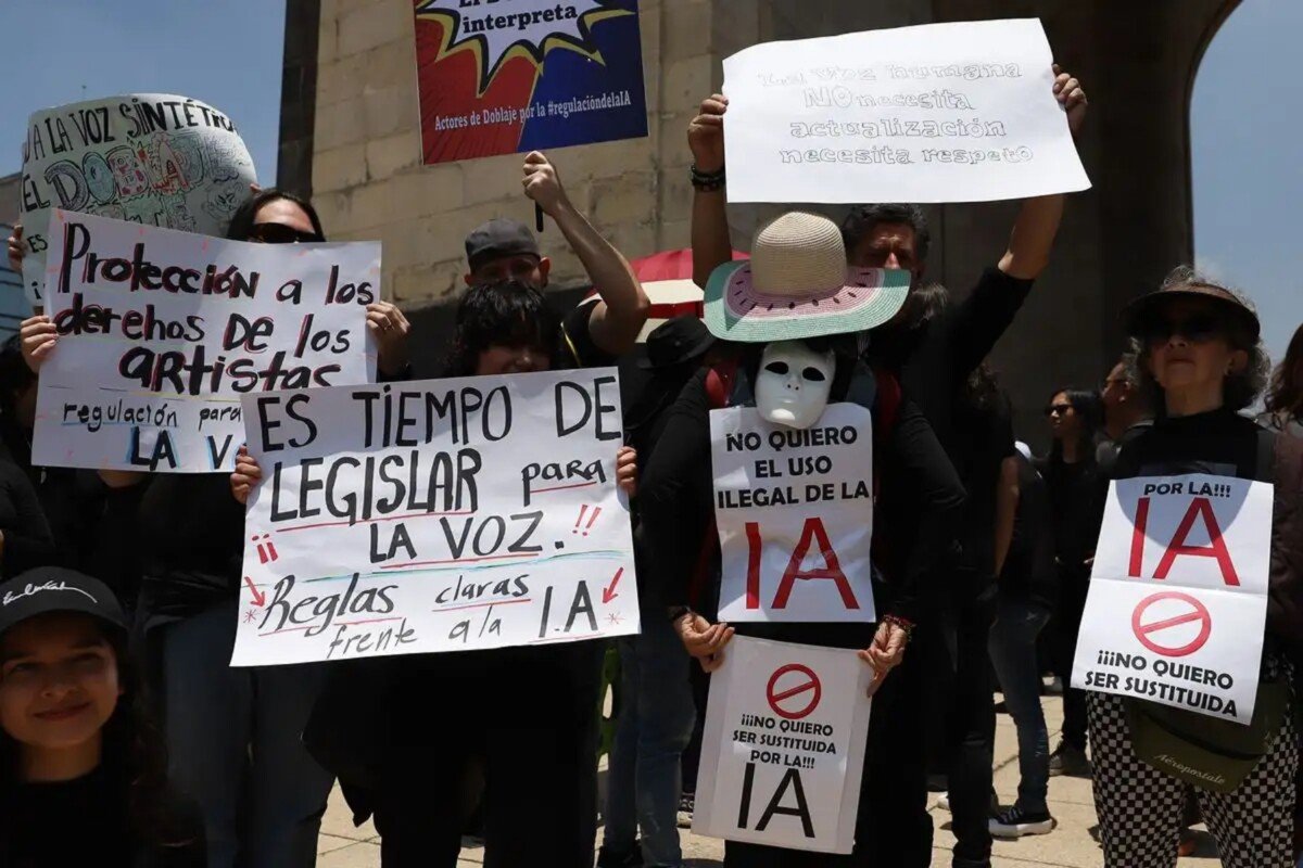 Graphic illustrating Morena's proposal to regulate artificial intelligence in Mexico