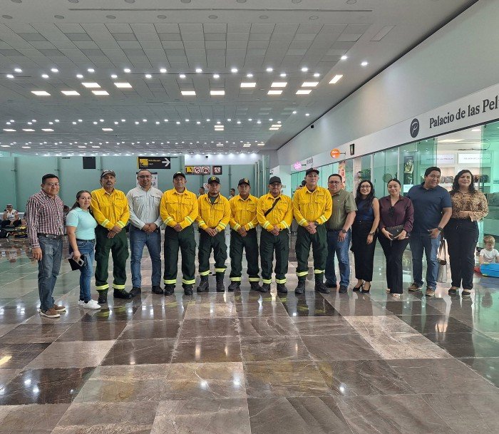 Quintana Roo firefighters prepare to deploy to Canada to help fight wildfires
