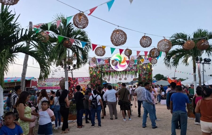 Traditional San Joaquin Fair in Bacalar, Quintana Roo