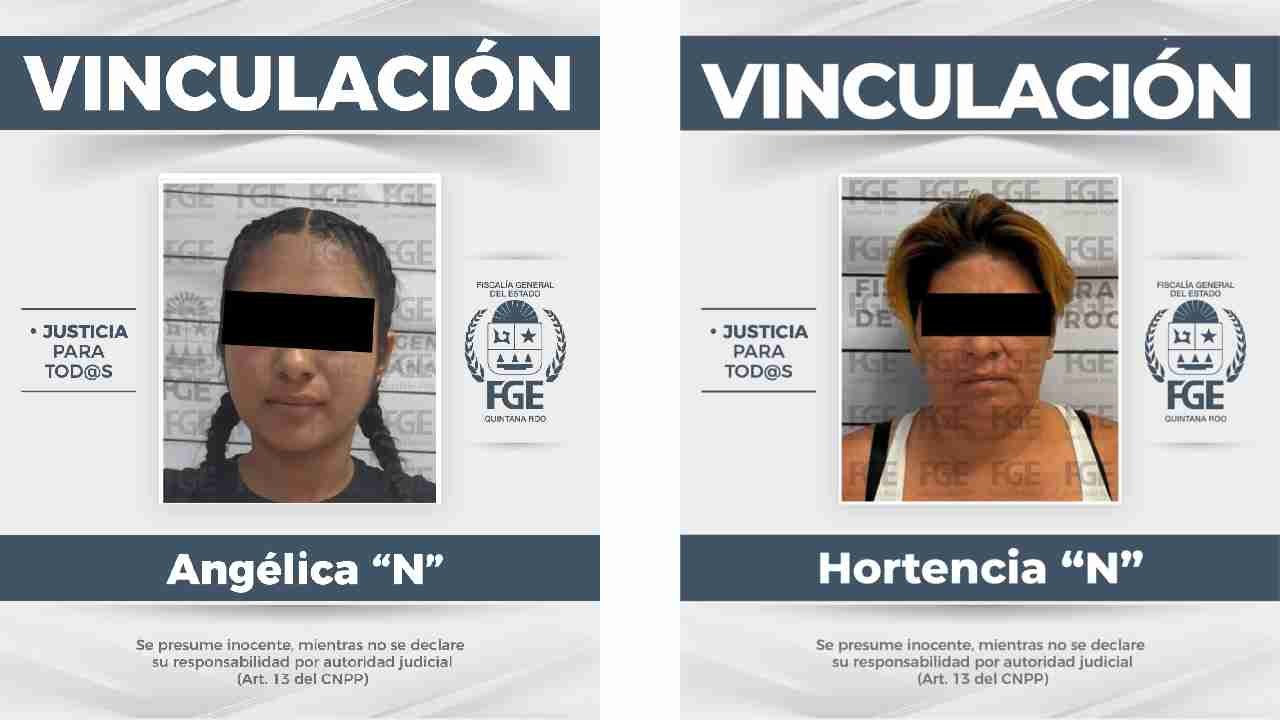 Two women accused of labor exploitation of teenagers in Playa del Carmen, Quintana Roo