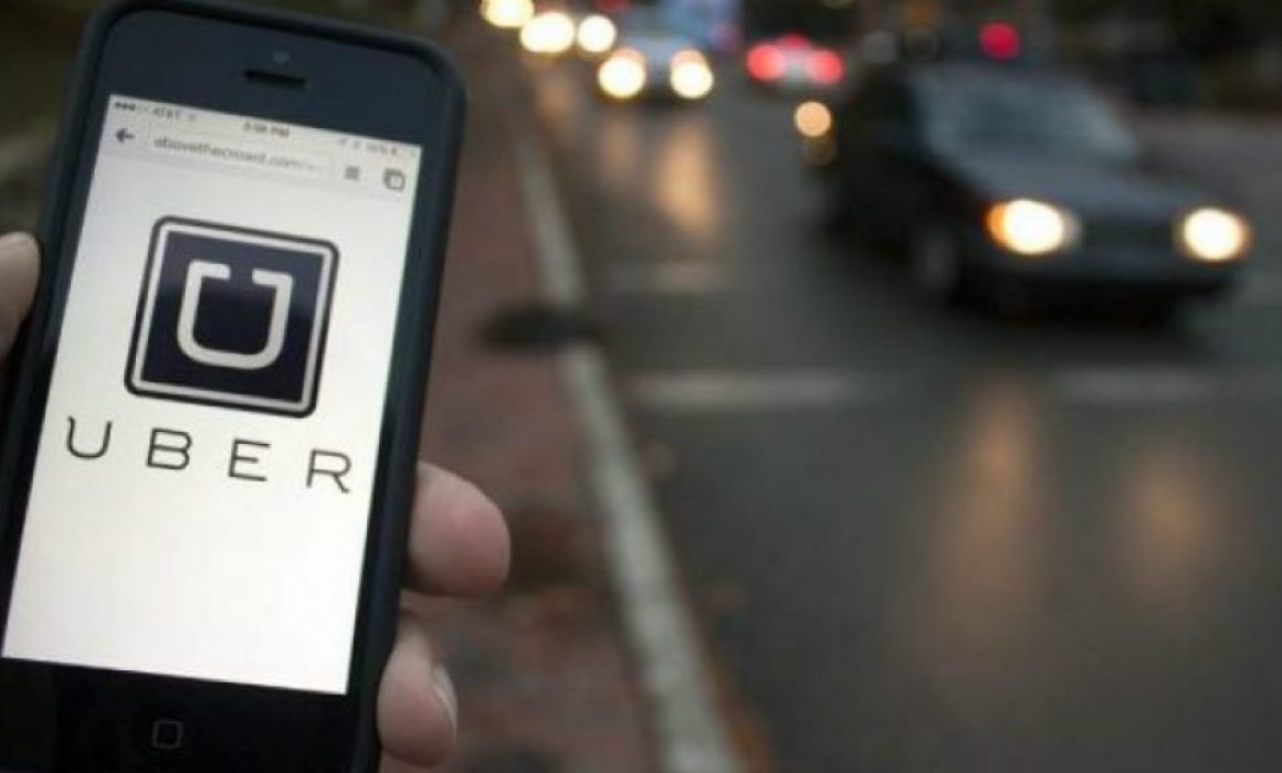 Uber vehicle in Merida Yucatan with new live video feature for teen rides