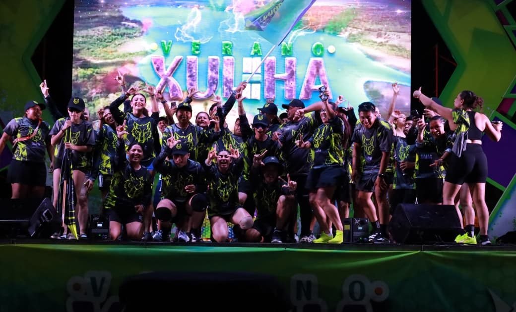 Hundreds of young participants gather for the Verano Xul-Há 2026 sports and music festival in Chetumal, Quintana Roo.