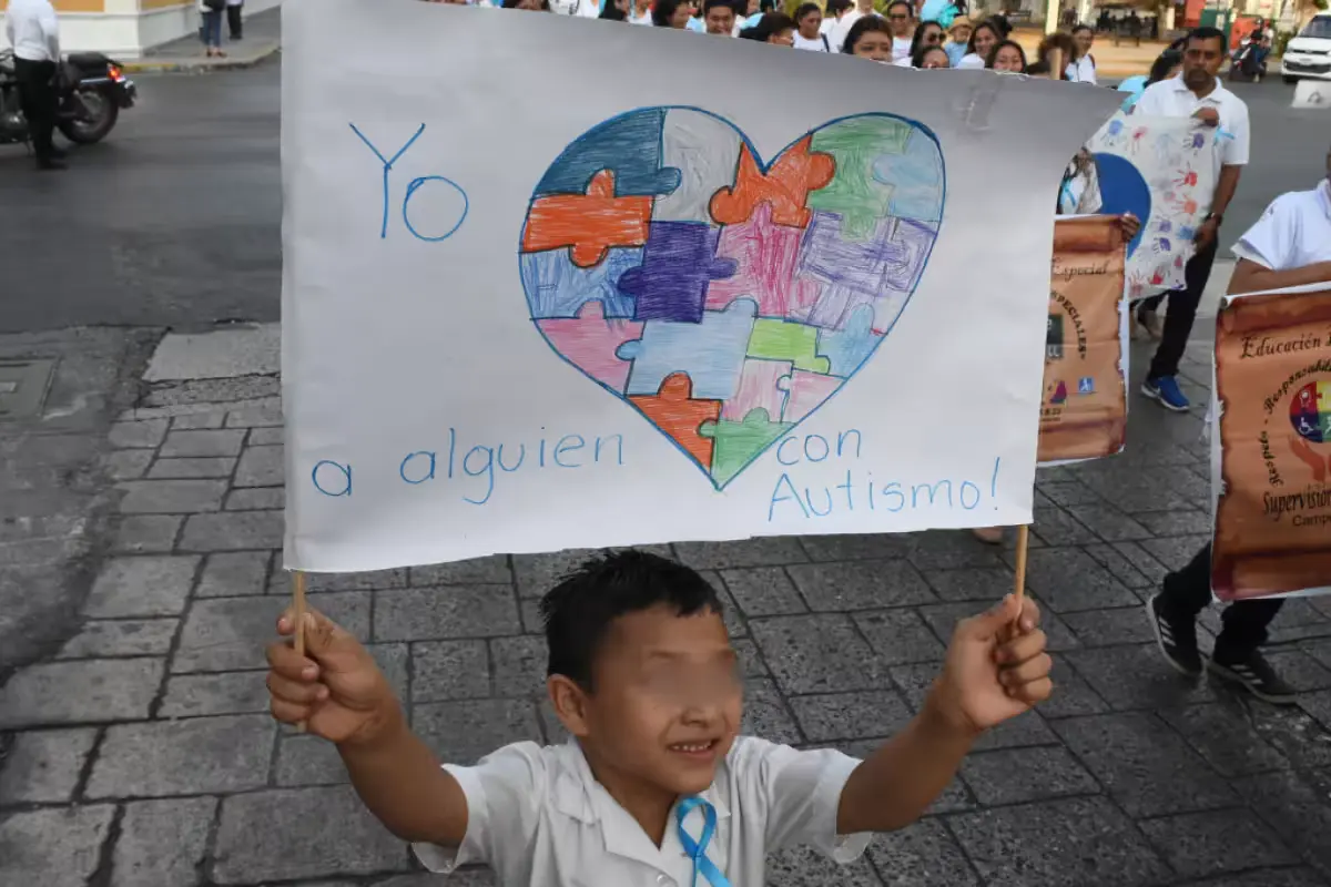 Students on the autism spectrum in a classroom in Yucatan under the new inclusion law