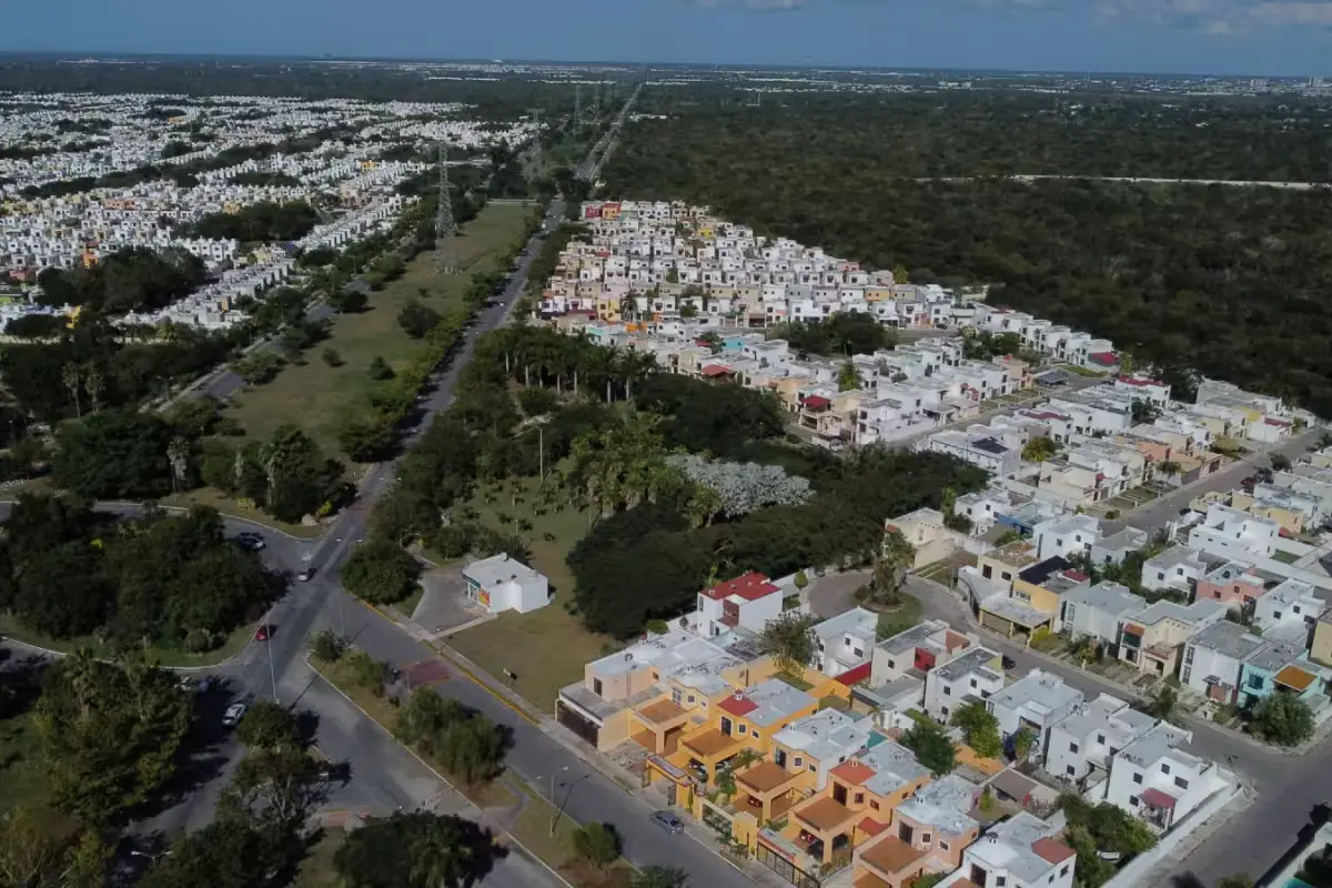 Unserviced land plots in Yucatán sold as investment lots despite lacking infrastructure.