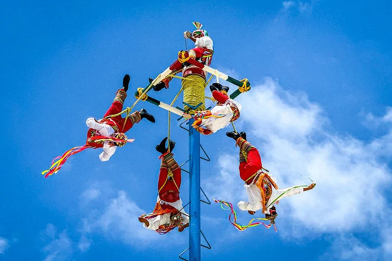 Papantla Flyers Return to Tulum