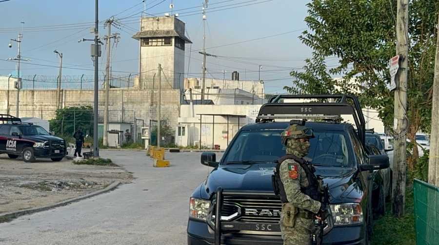 Illustrative view of a prison facility in Quintana Roo, where officials plan to build a new Cancún penitentiary