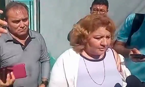 Taxi stand in Cancún where a driver is accused of extorting an Uber operator in 2019