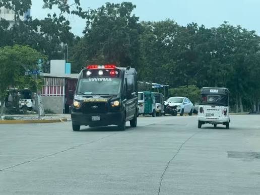 Puerto Aventuras residence where a man was arrested after allegedly setting fire to a home during an argument with his partner
