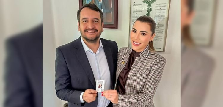 Baja California Governor Marina del Pilar Ávila, who is facing new questions over campaign funding after Latinus released audio recordings