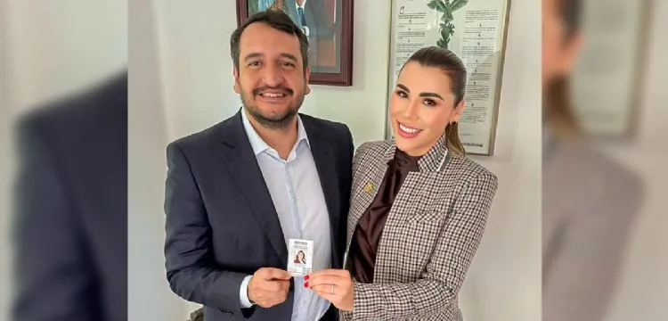 Baja California Governor Marina del Pilar Ávila, who is facing new questions over campaign funding after Latinus released audio recordings