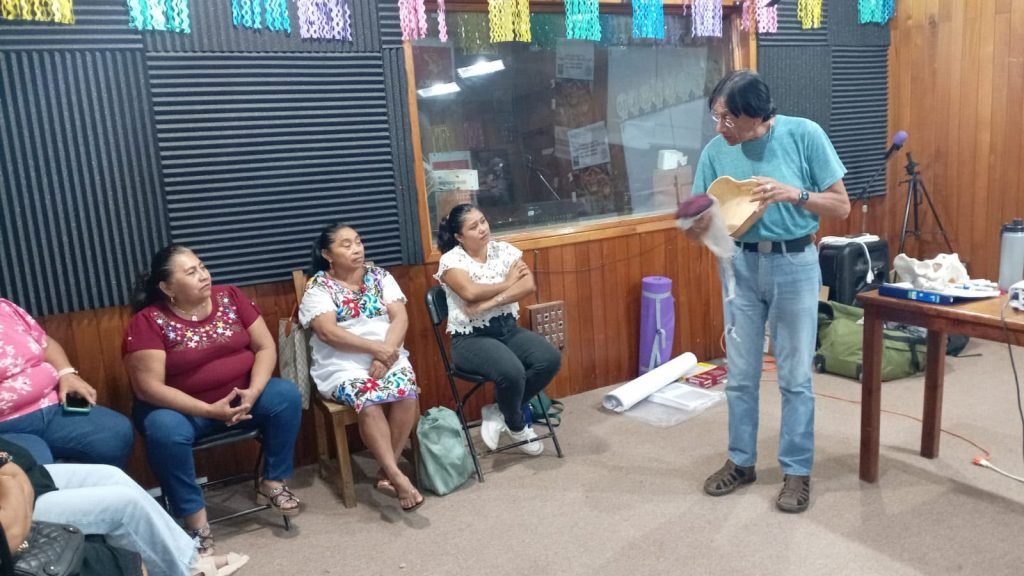 A traditional Maya midwife in Felipe Carrillo Puerto, Quintana Roo, who has practiced for 25 years and is teaching the craft to her daughters