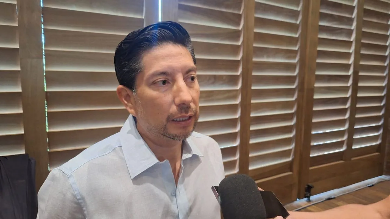 Pablo Casas, Quintana Roo's undersecretary of tourism promotion and operations, speaking about the state's 2027 tourism strategy
