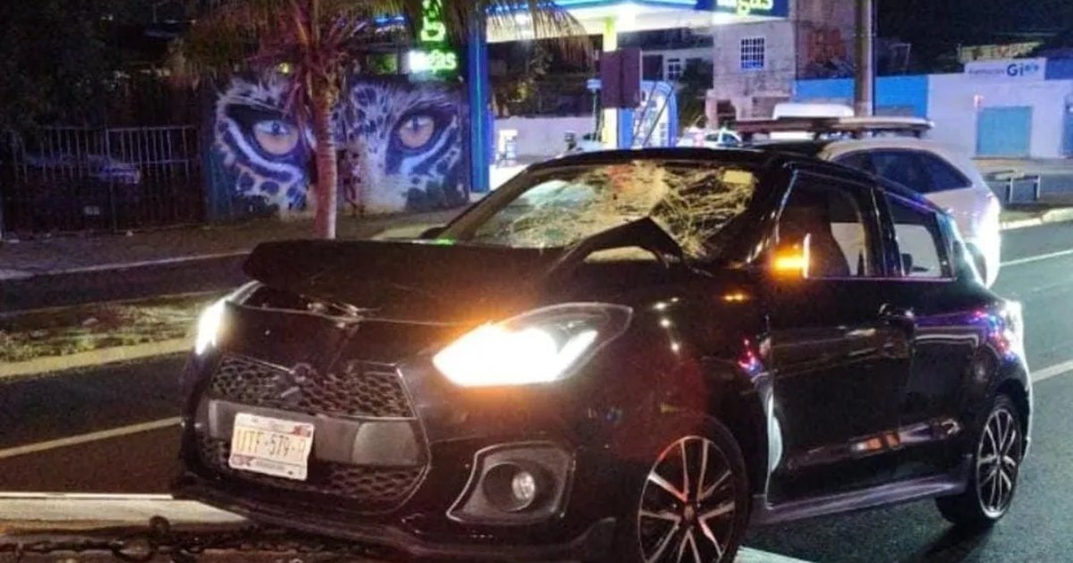 A pedestrian was struck and killed by a vehicle on Playa del Carmen Boulevard.