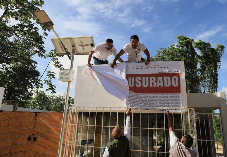 Sedetus office in Quintana Roo where foreign property buyers have filed complaints about developments that were not delivered