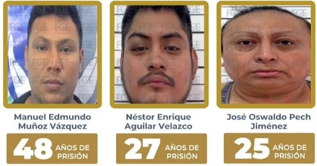 Courtroom gavel and law books representing the sentencing of three men for the 2023 murders of four municipal inspectors in Playa del Carmen, Quintana Roo