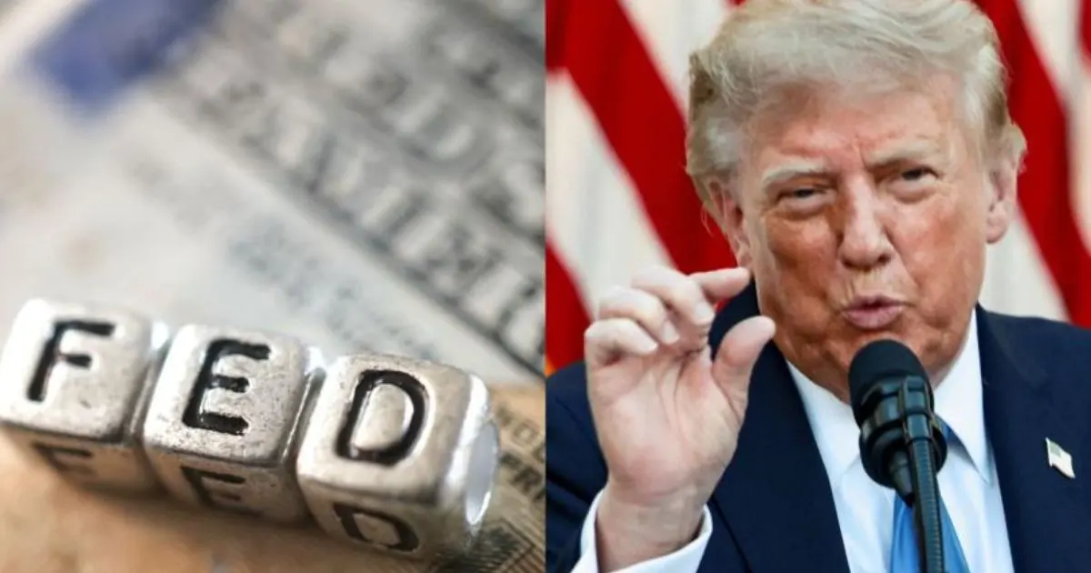 President Donald Trump speaks at the White House after threatening to stop trade with Mexico and the European Union unless the Federal Reserve lowers interest rates.