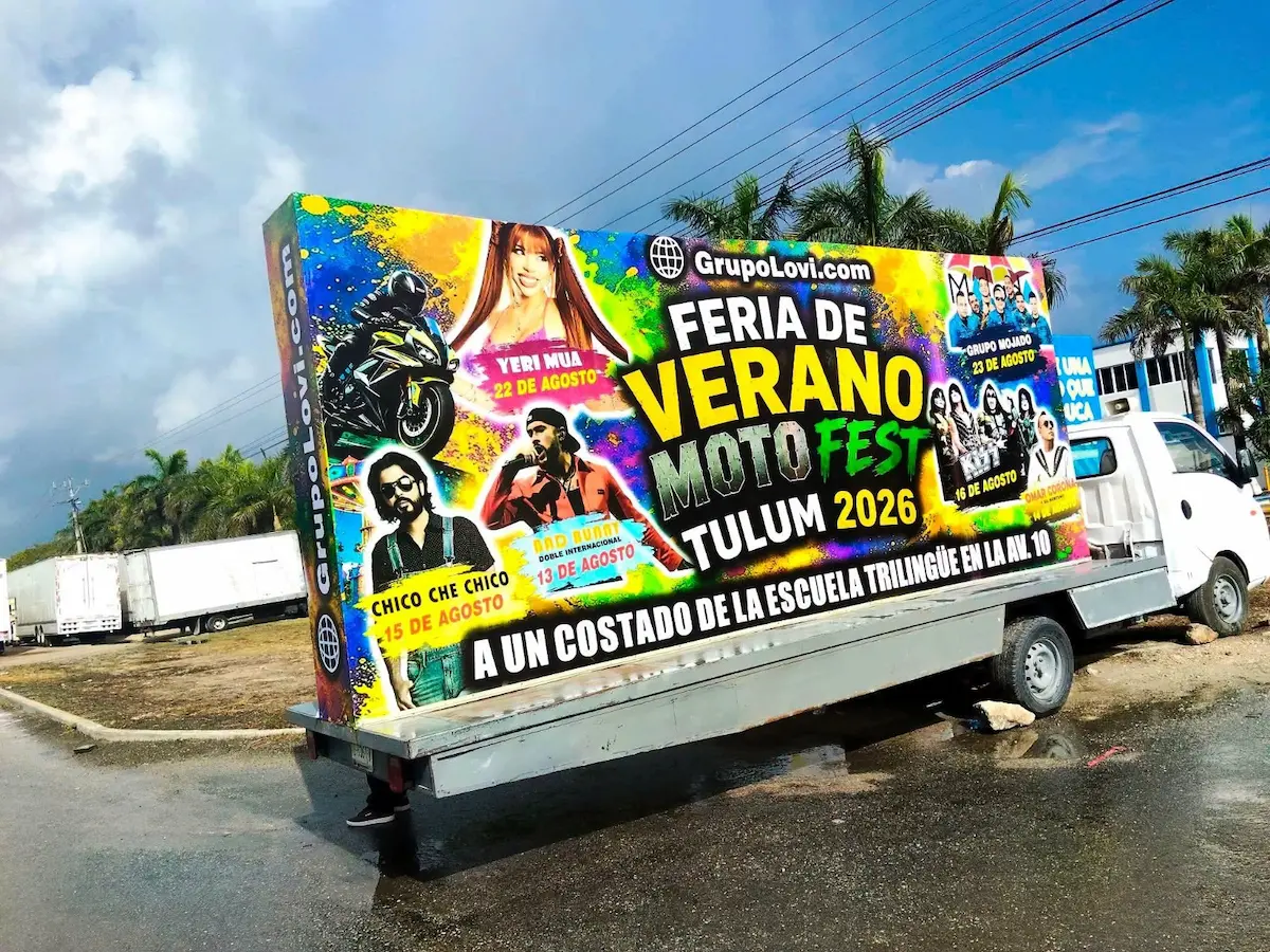 A fair in Tulum where workers and suppliers say they are owed money