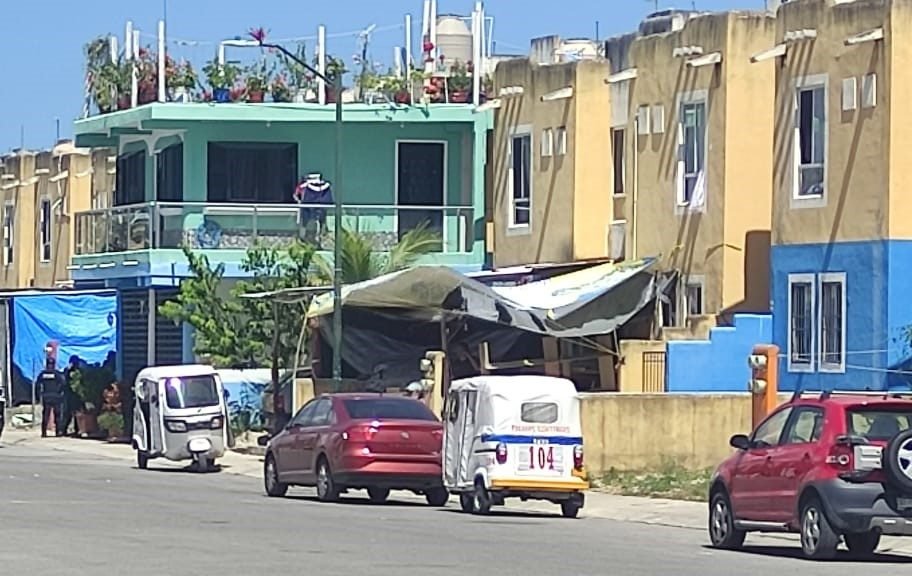 Street scene in the Villas del Sol subdivision of Playa del Carmen, Quintana Roo, where authorities report a drop in gender violence