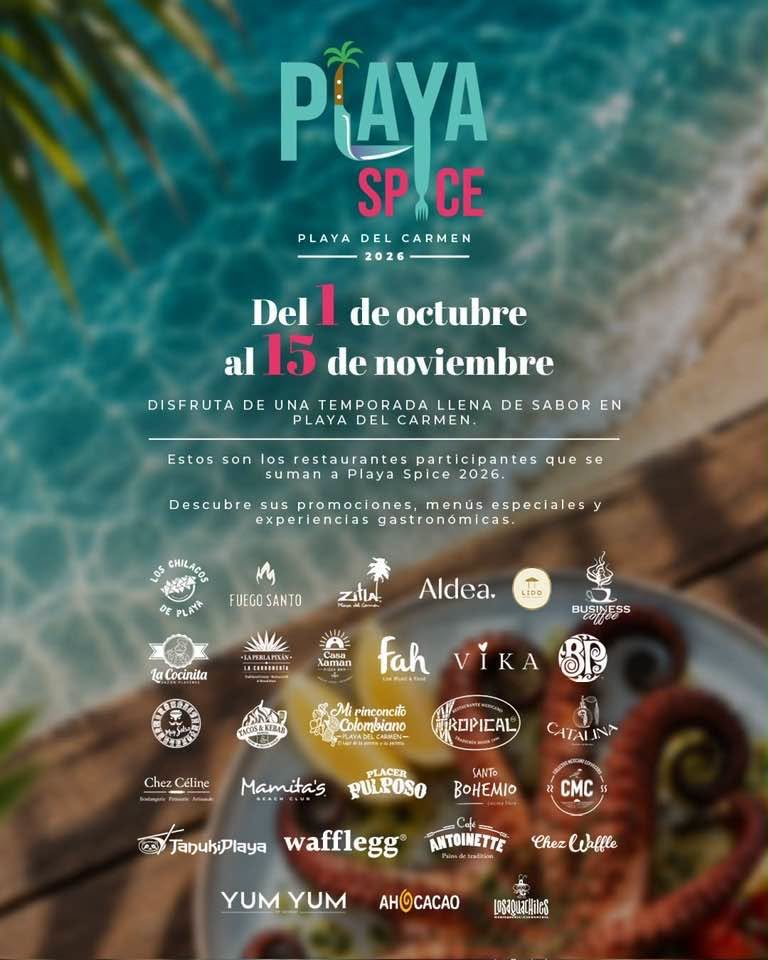 the event poster for playa spice 2026