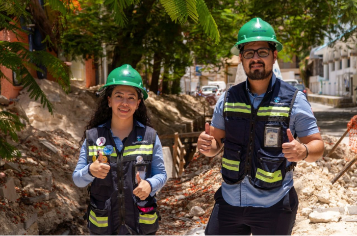 Aguakan water infrastructure and storage tanks in Cancun ahead of scheduled network maintenance