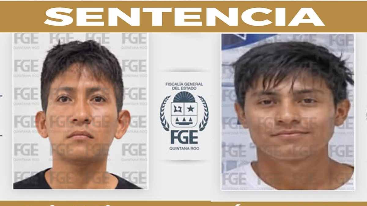 Illustrative image of a courtroom gavel and scales of justice representing two extortion sentences handed down in Cancún, Quintana Roo
