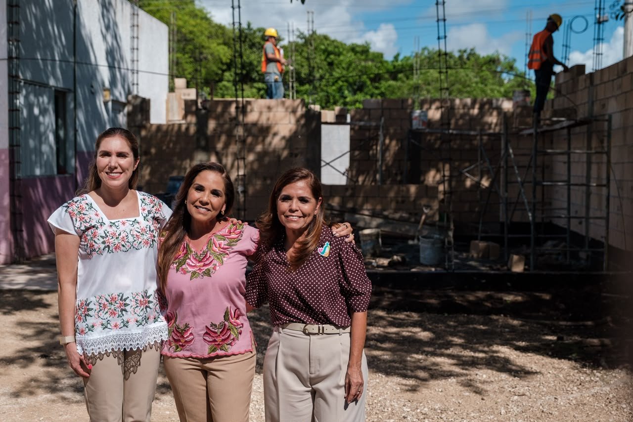 Officials break ground on Isla Mujeres' first Social Assistance Center, a facility for children and adolescents