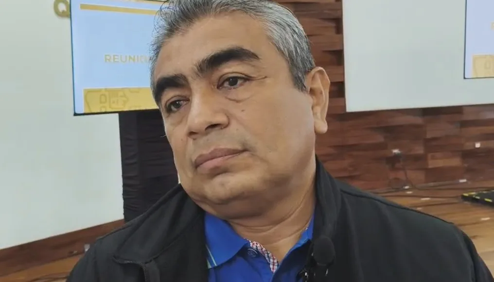 Juan Novelo Zapata, a councilor in Playa del Carmen, Quintana Roo, who announced a 66 million peso infrastructure package