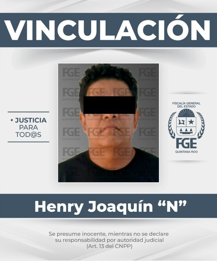 A man accused of impersonating a government inspector to extort a merchant in Benito Juárez, Quintana Roo