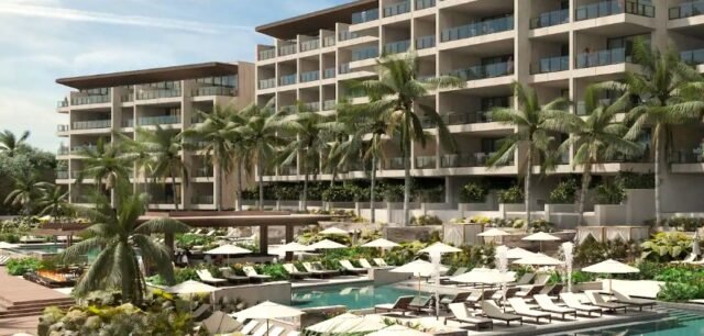 The Park Hyatt Riviera Maya resort, a 148-room luxury all-inclusive property on Mexico's Caribbean coast