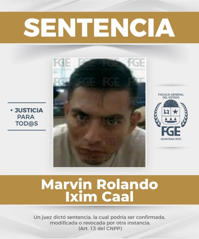 Courtroom gavel and scales of justice representing three prison sentences for sexual abuse of minors handed down in Quintana Roo, Mexico