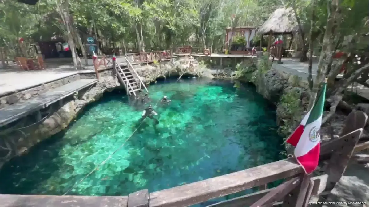 Aerial view of Tulum, Quintana Roo, where dense real estate development sits above the underground Great Maya Aquifer