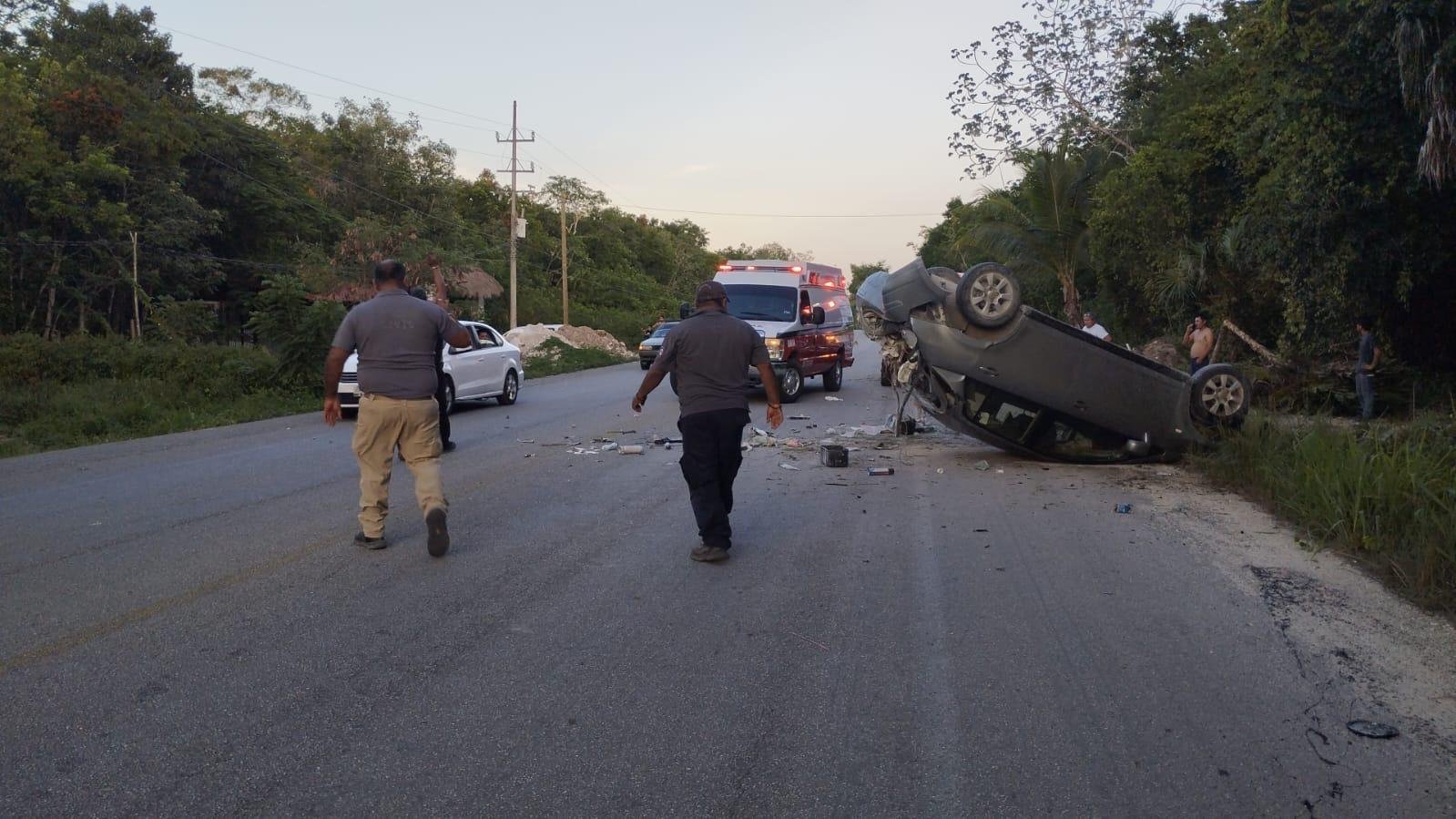 A street in Tulum, Quintana Roo, where municipal officials reported a decline in traffic accidents and injuries during the third quarter of 2026